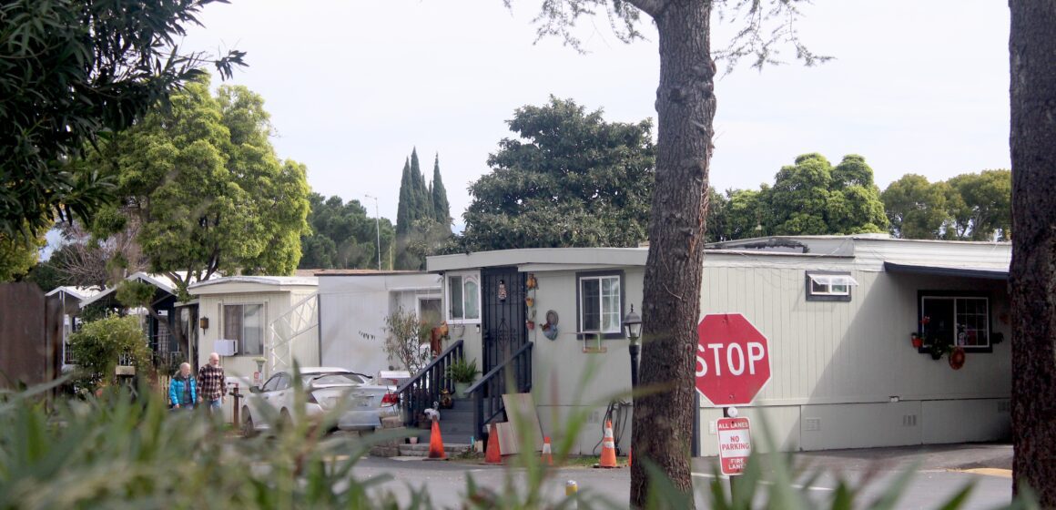 A mobile home park in San Jose