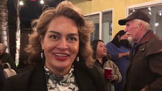 La concejal de San José, Sylvia Arenas, reacciona ante el liderazgo electoral
