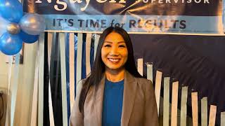 Madison Nguyen, líder del supervisor del distrito 2 del condado de Santa Clara, comparte sus pensamientos sobre el día de las elecciones
