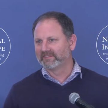 Glenn Vander Zee, ESUHSD's next superintendent, spoke about establishing a Teachers Institute for San Jose. Photo courtesy of Yale National Initiative.