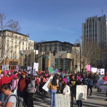 “Stand up, fight back”: Women’s March takes over downtown San Jose