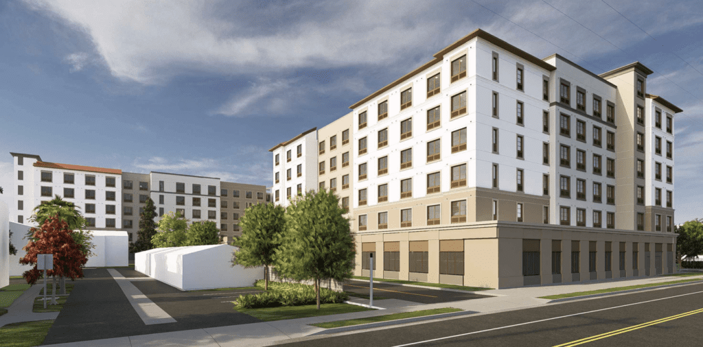 A future building on 2940 Alum Rock Ave. in San Jose.